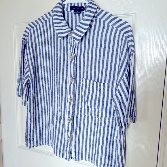 Sanctuary Stripped Shirt - Picture 7 of 9